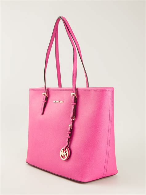 michael kors jet leg pink|michael kors handbags.